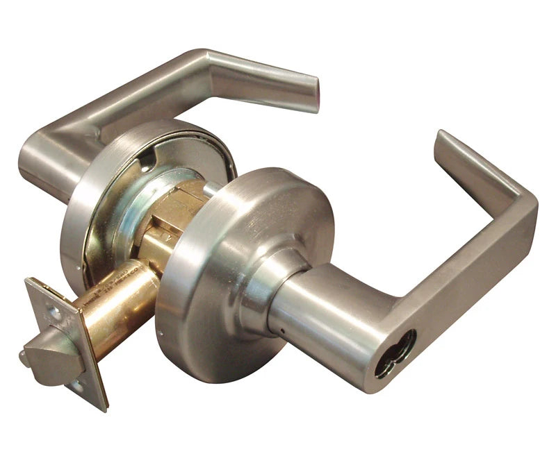 SCHLAGE GRADE 1 CLASSROOM LEVER CLUTCH RHODES LFIC SATIN CHROME - ND94JD RHO626