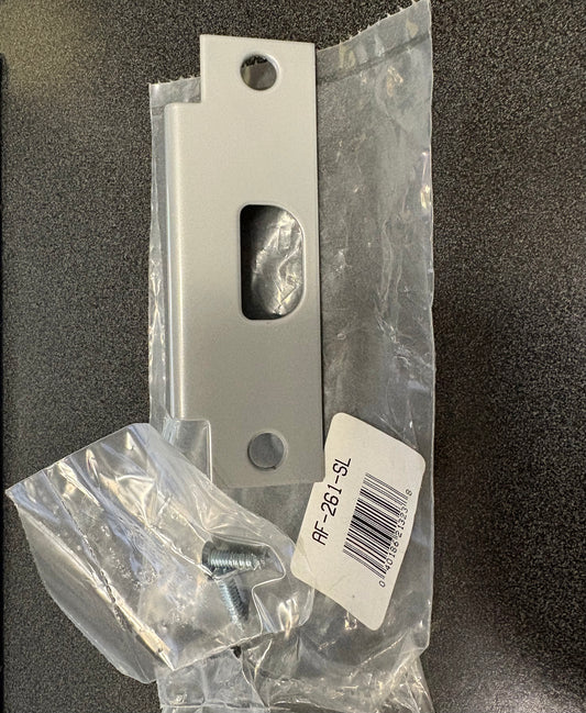 Don-Jo Electric Strike Filler Plate AF261 in Silver