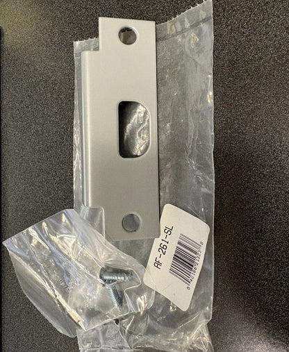 Don-Jo Electric Strike Filler Plate AF261 in Silver