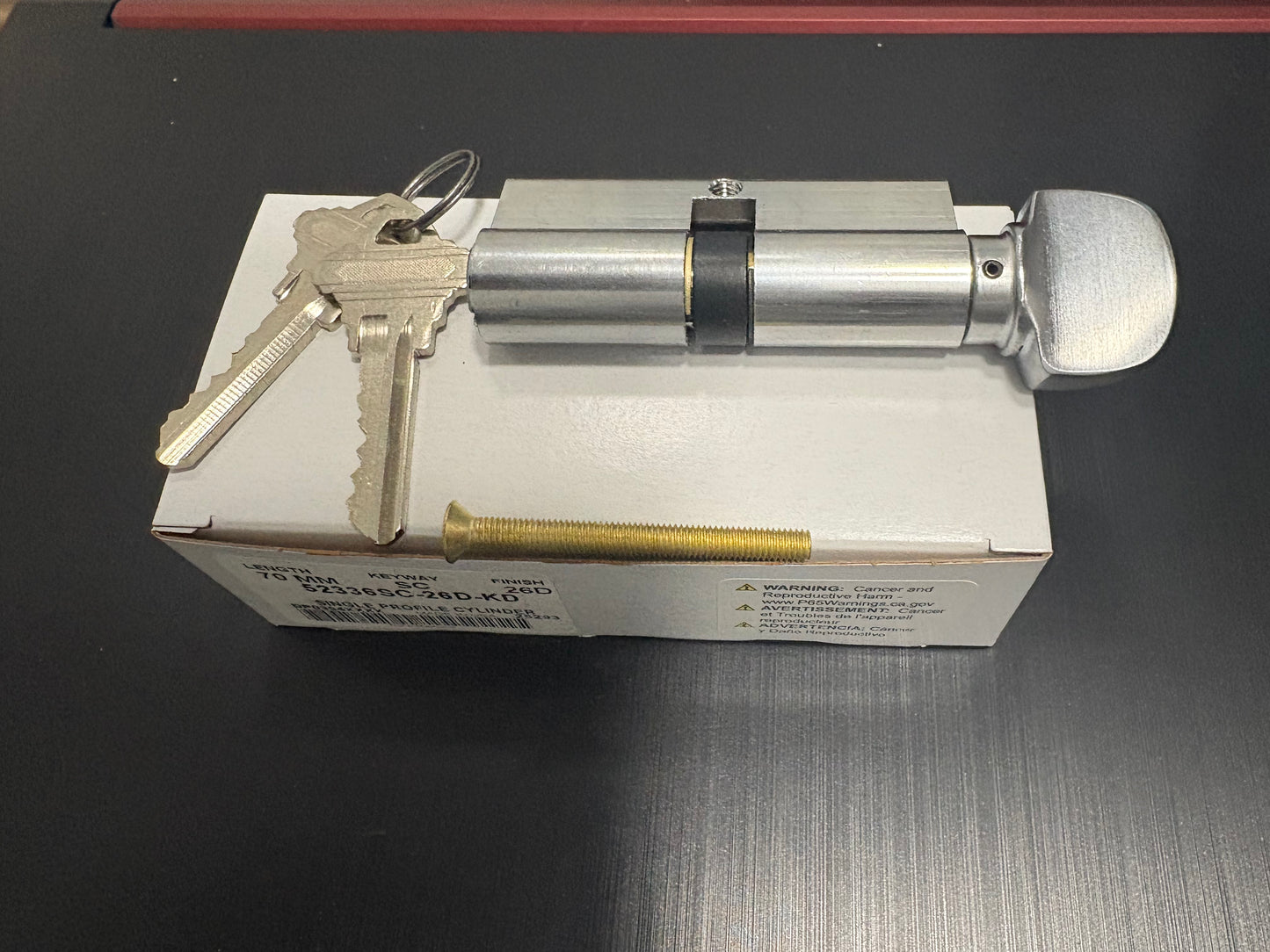 Ilco Profile lock with Schlage keyway