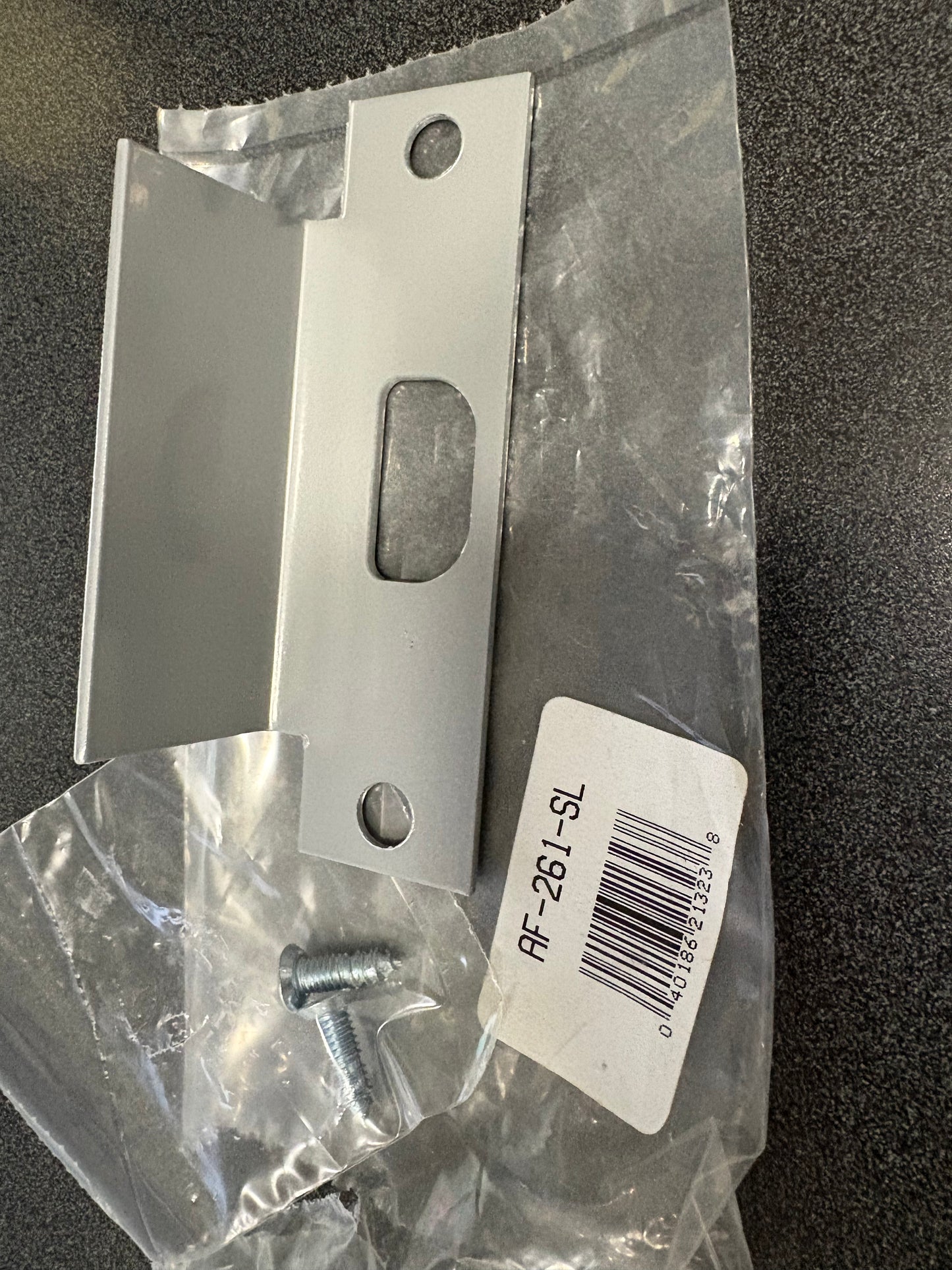 Don-Jo Electric Strike Filler Plate AF261 in Silver