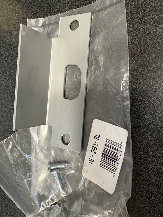 Don-Jo Electric Strike Filler Plate AF261 in Silver